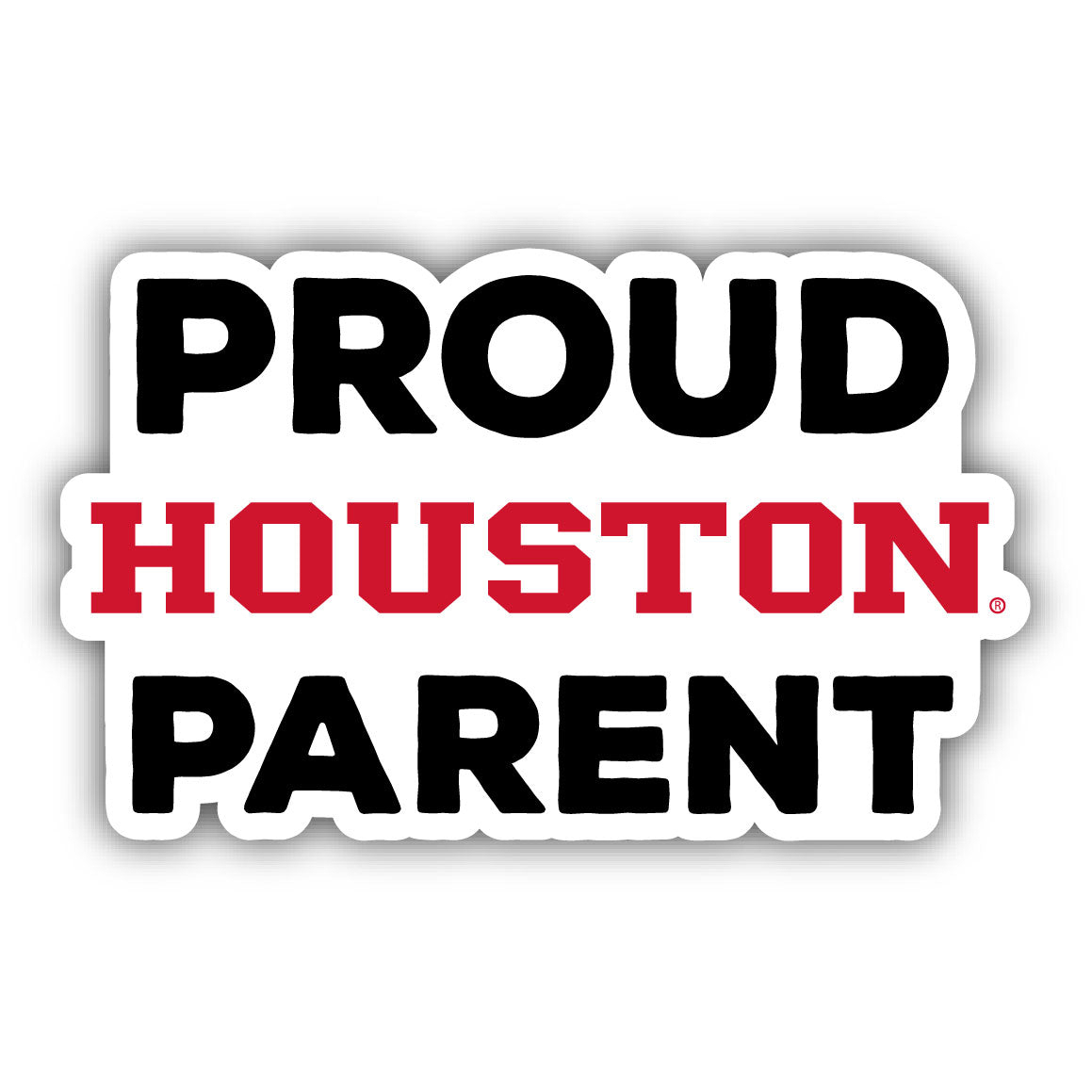 University Of Houston Proud Parent 4 Sticker