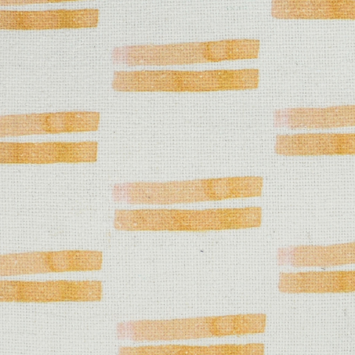 22 Inch Square Linen Accent Throw Pillow, Watercolor Design, Ivory, Orange- Saltoro Sherpi