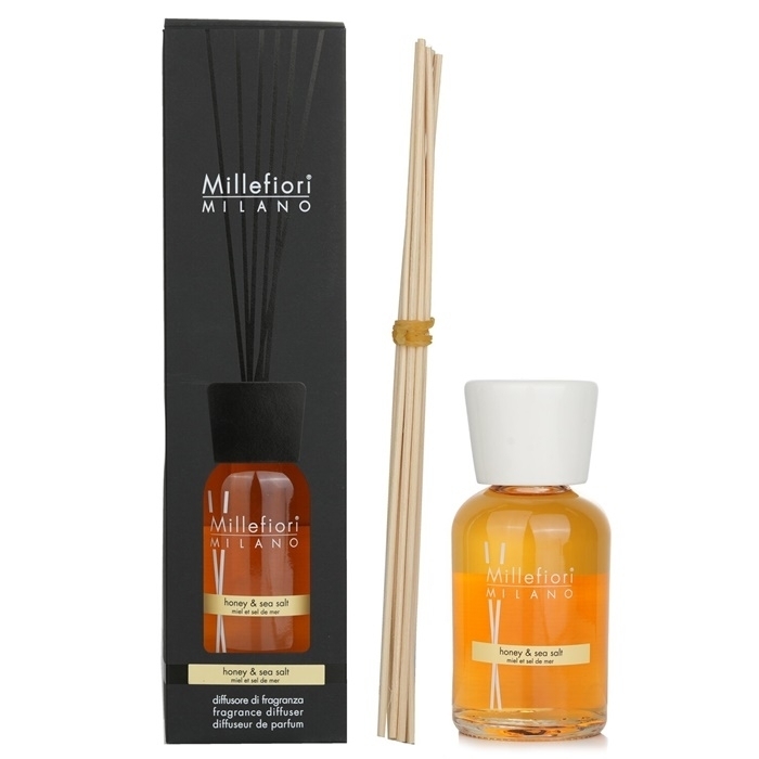 Millefiori Natural Fragrance Diffuser - Honey & Sea Salt 500ml/16.9oz