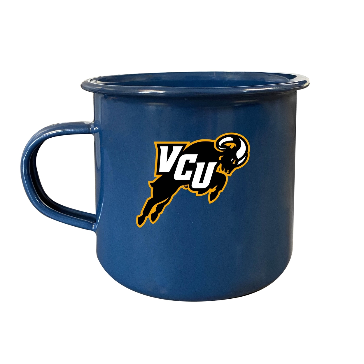 Virginia Commonwealth Tin Camper Coffee Mug - Choose Your Color - Navy