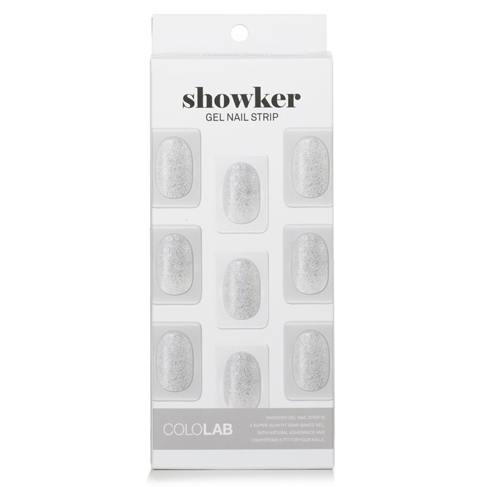 Cololab Showker Gel Nail Strip # CNG803 Twinkle Moonlight 1pcs
