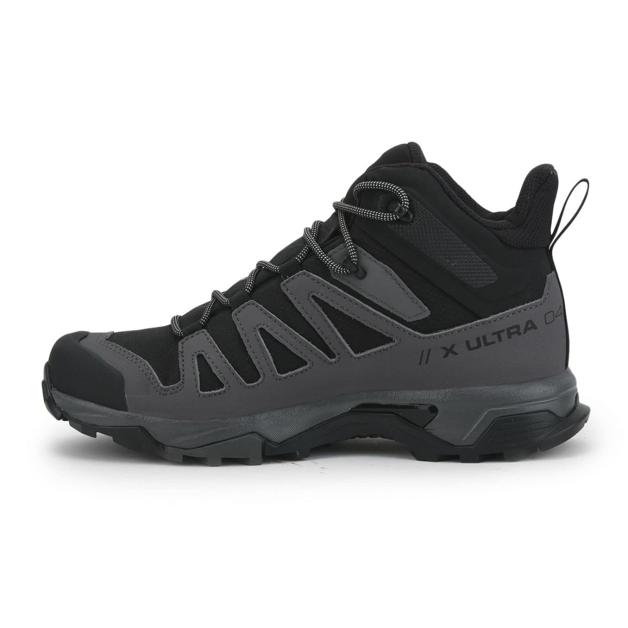 Salomon Men's X Ultra 4 Mid GORE-TEX Hiking Boots Black/Magnet/Pearl Blue - L41383400 Medium BLACK/MAGNET/PEARL BLUE - BLACK/MAGNET/PEARL BL