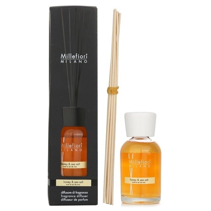 Millefiori Natural Fragrance Diffuser - Honey & Sea Salt 250ml/8.45oz
