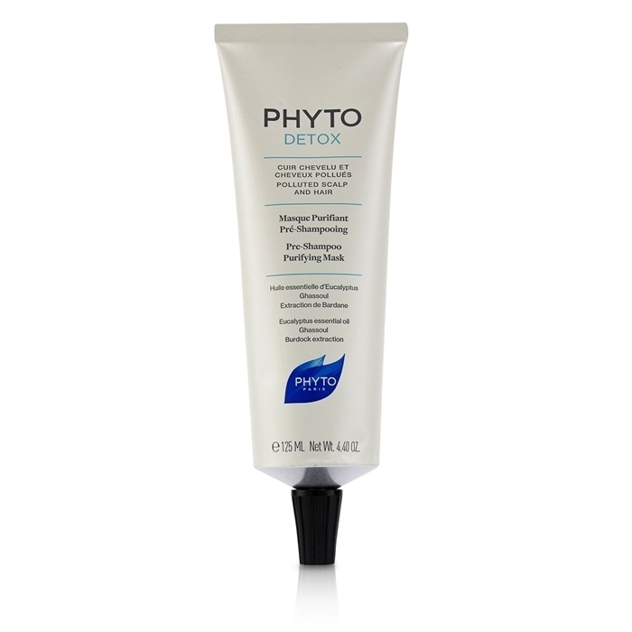 Phyto PhytoDetox Pre-Shampoo Purifying Mask (Polluted Scalp And Hair) 125ml/4.4oz