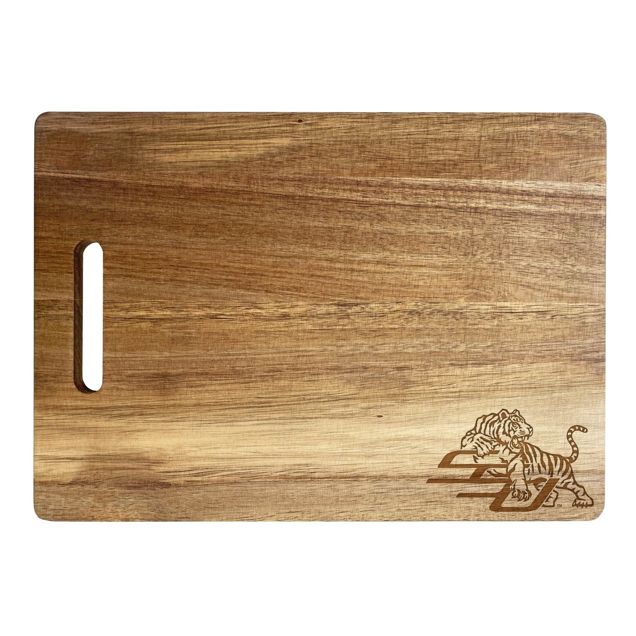 Savannah State University Engraved Wooden Cutting Board 10 X 14 Acacia Wood - Small Engraving