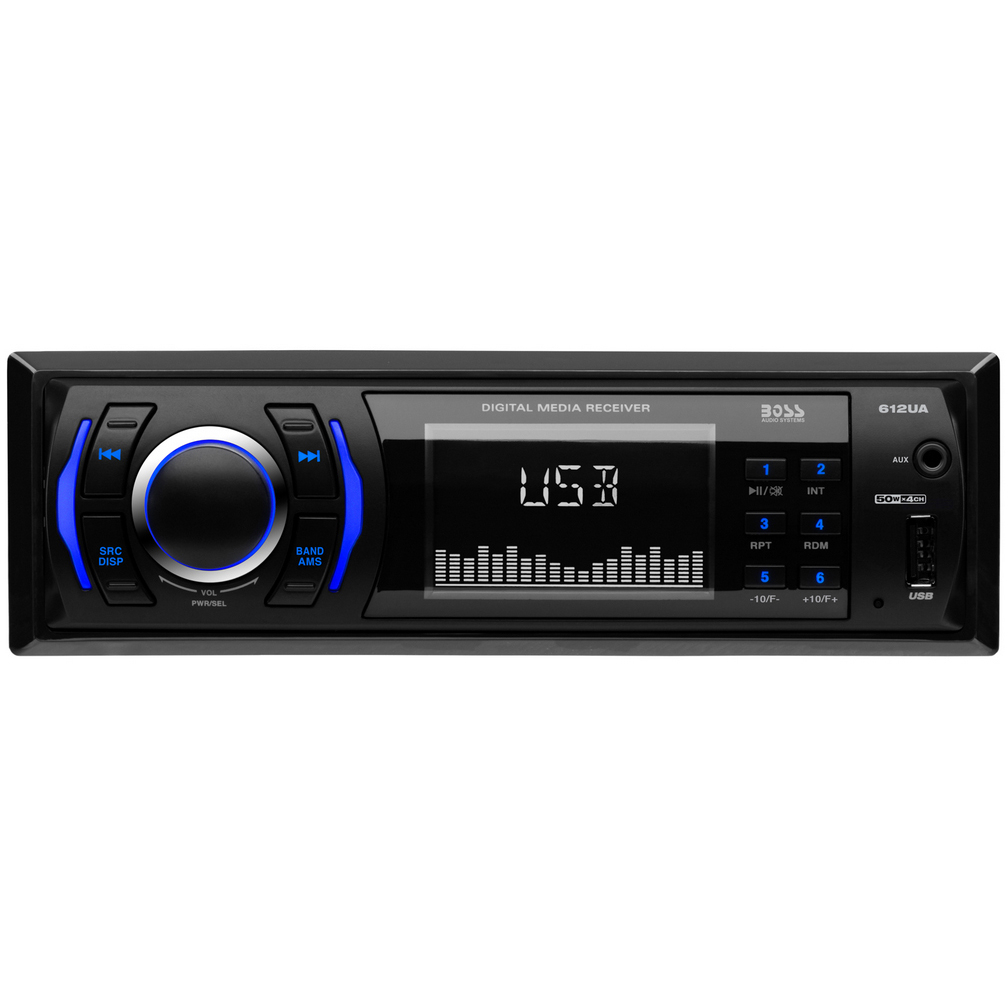 BOSS Audio Systems 612UA Car Stereo No DVD, USB, AUX In, AM/FM Radio Receiver