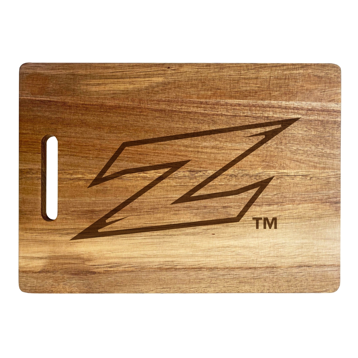 Akron Zips Engraved Wooden Cutting Board 10 X 14 Acacia Wood - Large Engraving