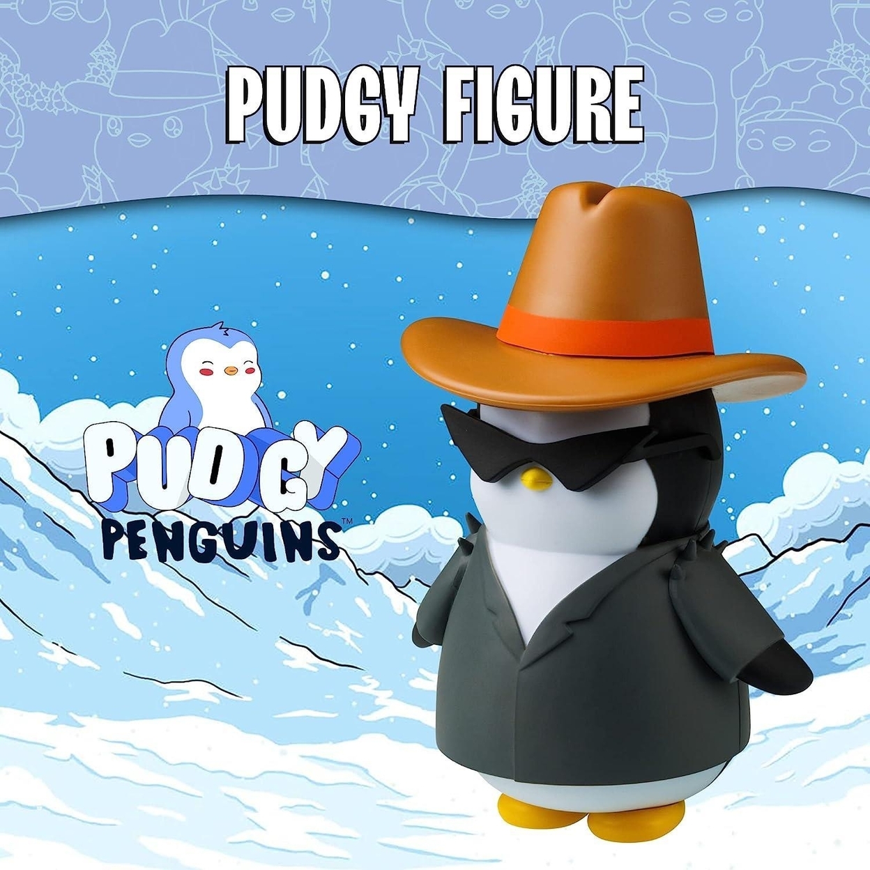 Pudgy Penguins Cowboy Adopt Forever Friend Customize Outfits Figure