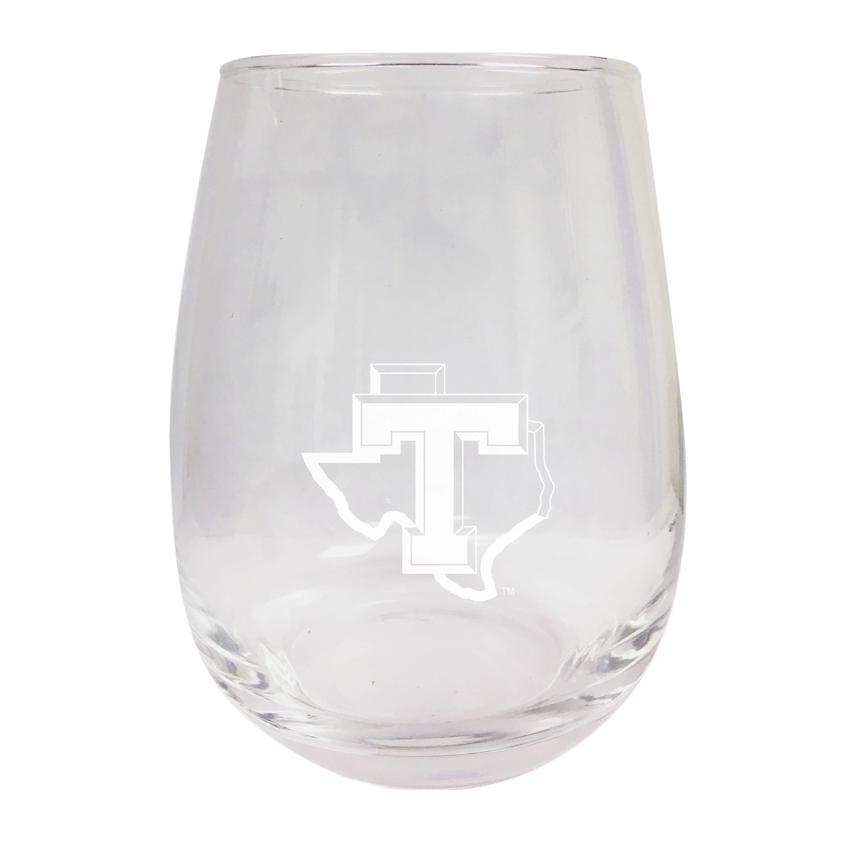 Tarleton State University Etched Stemless Wine Glass