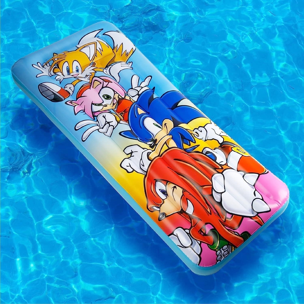 Sonic The Hedgehog Inflatable Pool Float 67 Licensed Game Character Mighty Mojo