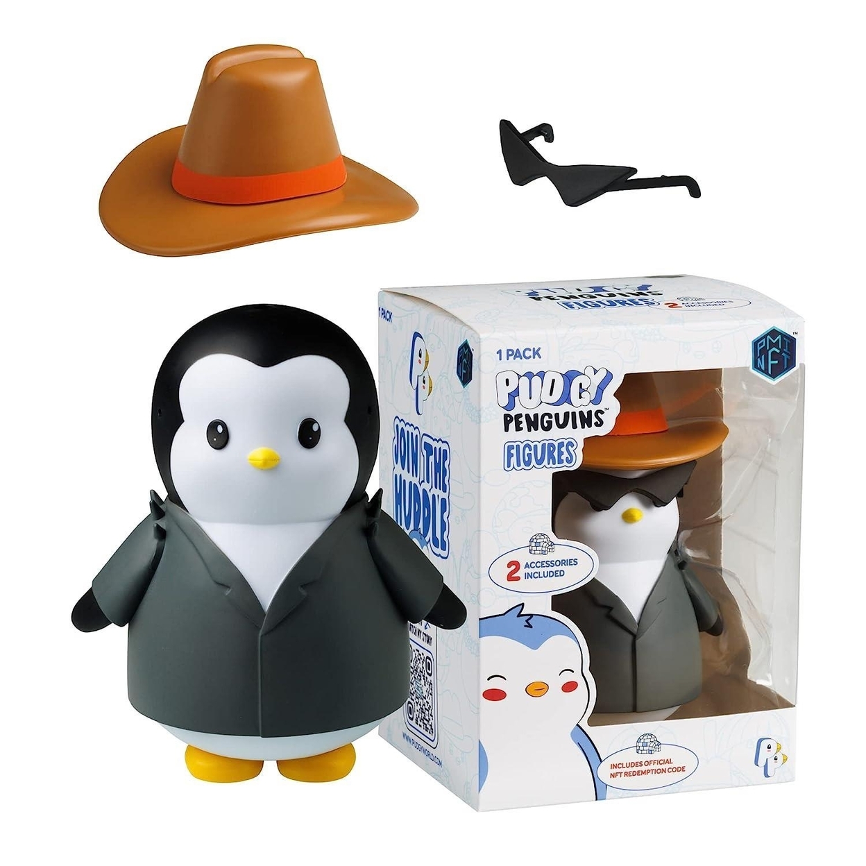 Pudgy Penguins Cowboy Adopt Forever Friend Customize Outfits Figure