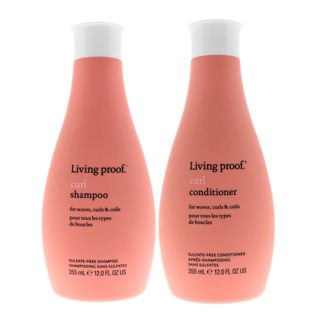 Living Proof Curl Shampoo And Conditioner 355ml/12oz Set