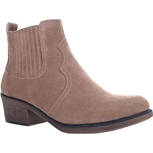 Propet Women's Reese Fashion Boot Frappe - Frappe, 7 Narrow