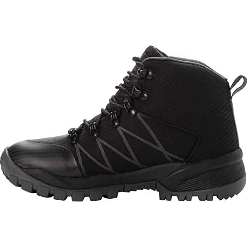 Propet Men's Traverse Hiking Boot BLACK/DK GREY - BLACK/DK GREY, 13-3E