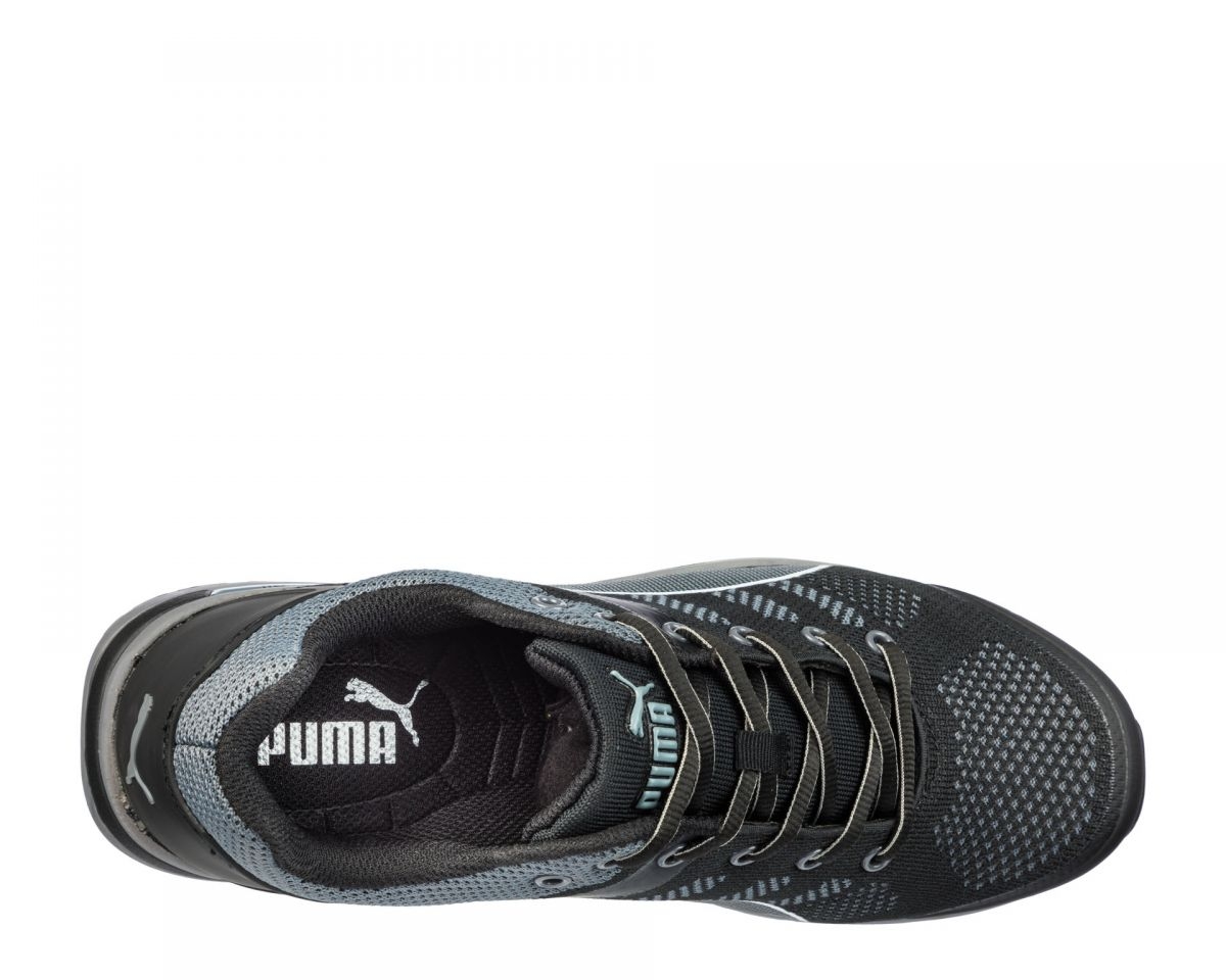 PUMA Safety Men's Elevate Knit Low Composite Toe ESD Work Shoe Black - 643165 ONE SIZE BLACK - BLACK, 9
