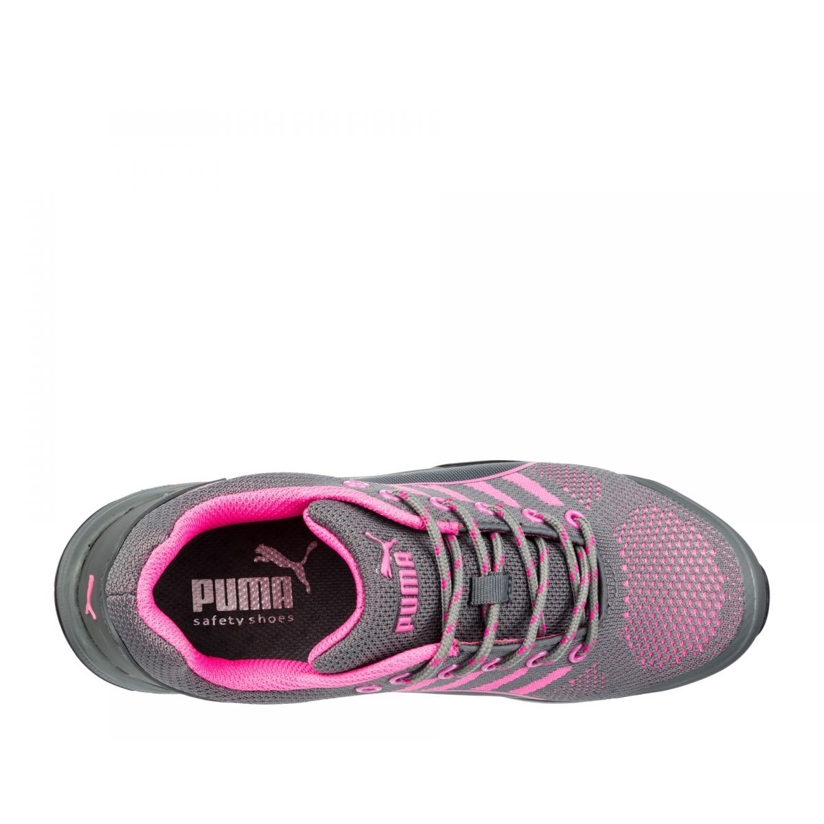PUMA Safety Women's Celerity Knit Low Steel Toe ESD Work Shoe Pink - 642915 ONE SIZE PINK - PINK, 10