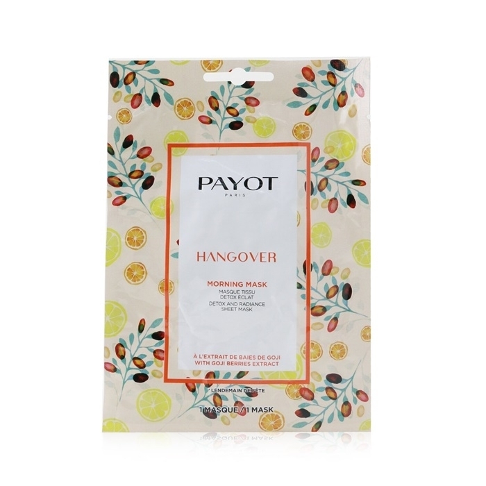 Payot Morning Mask (Hangover) - Detox & Radiance Sheet Mask 15pcs