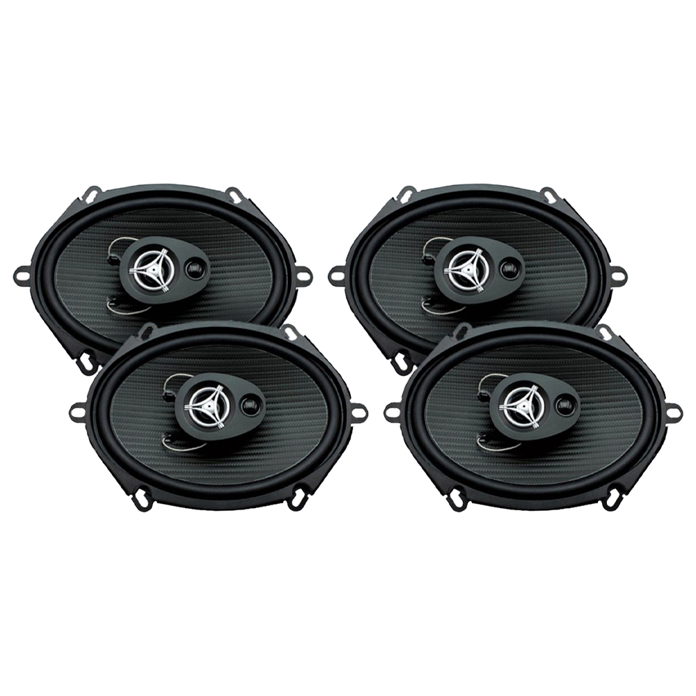 Power Acoustik EF-573 500W 5 X 7 3-Way Coaxial Car Audio Speakers