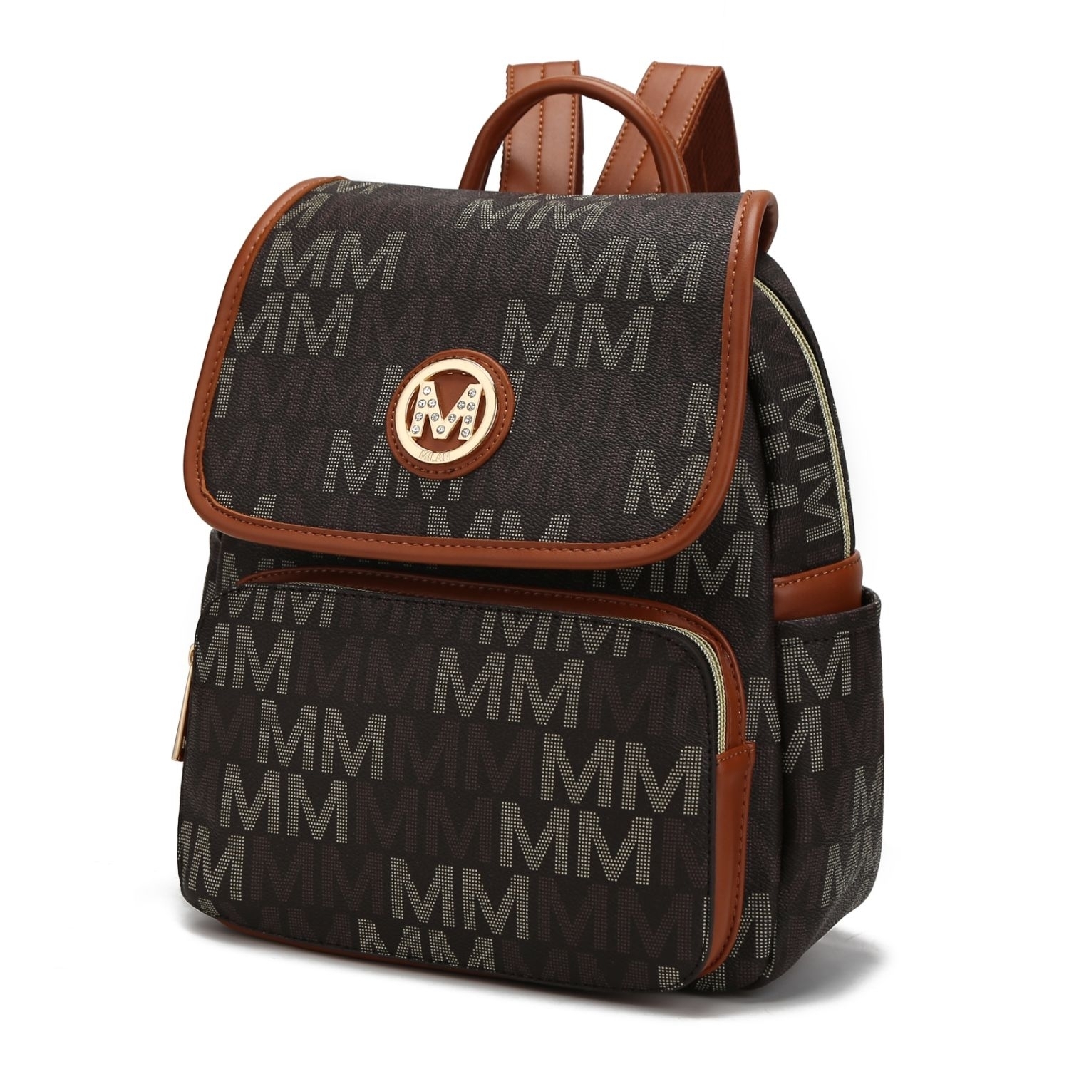 MKF Collection Drea Signature Backpack By Mia K. - Brown