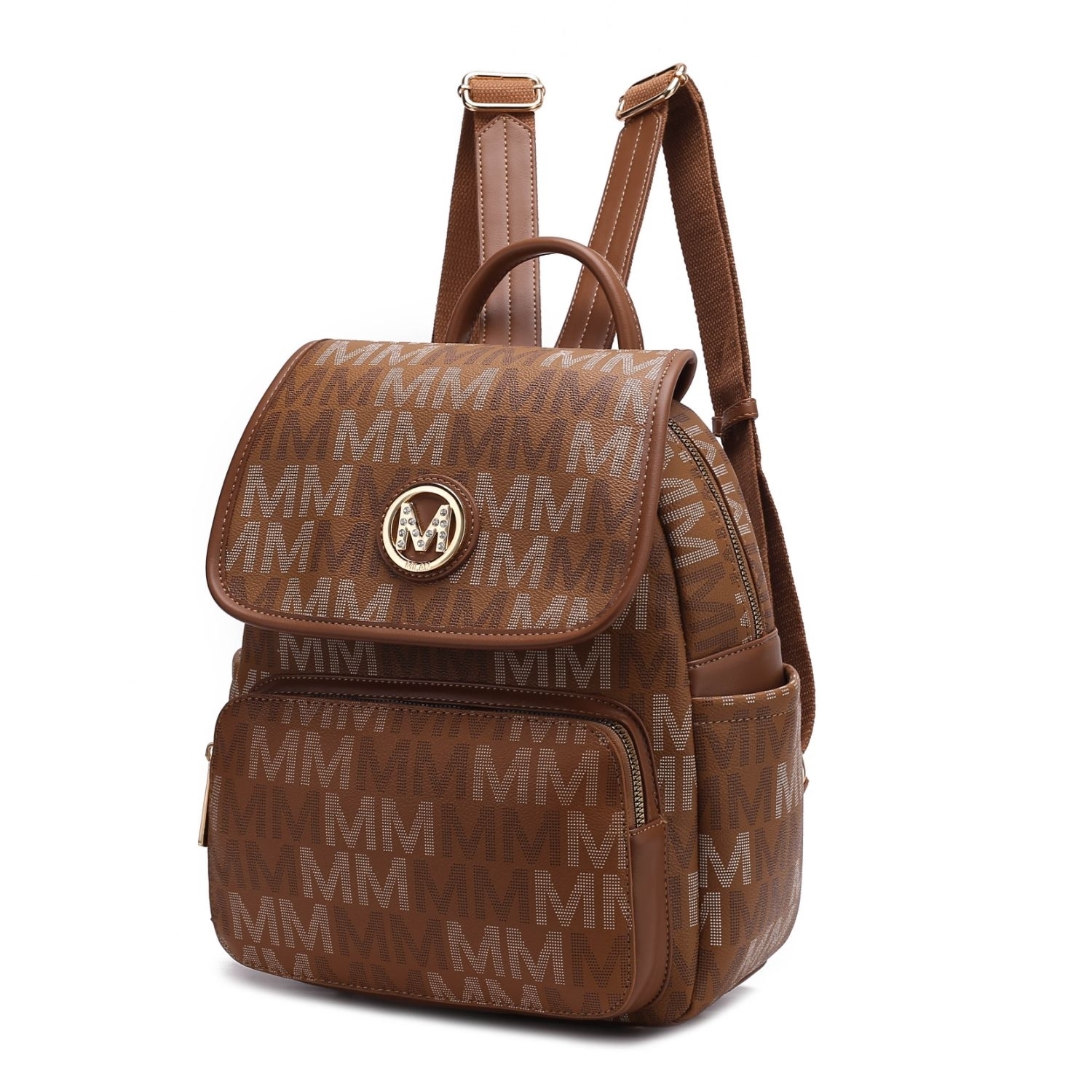 MKF Collection Drea Signature Backpack By Mia K. - Tan