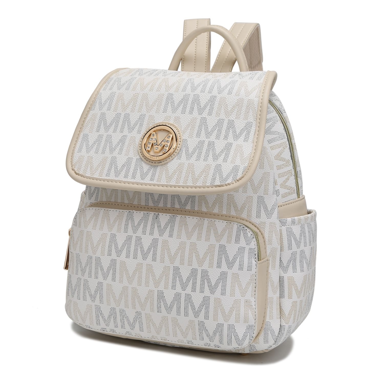 MKF Collection Drea Signature Backpack By Mia K. - White