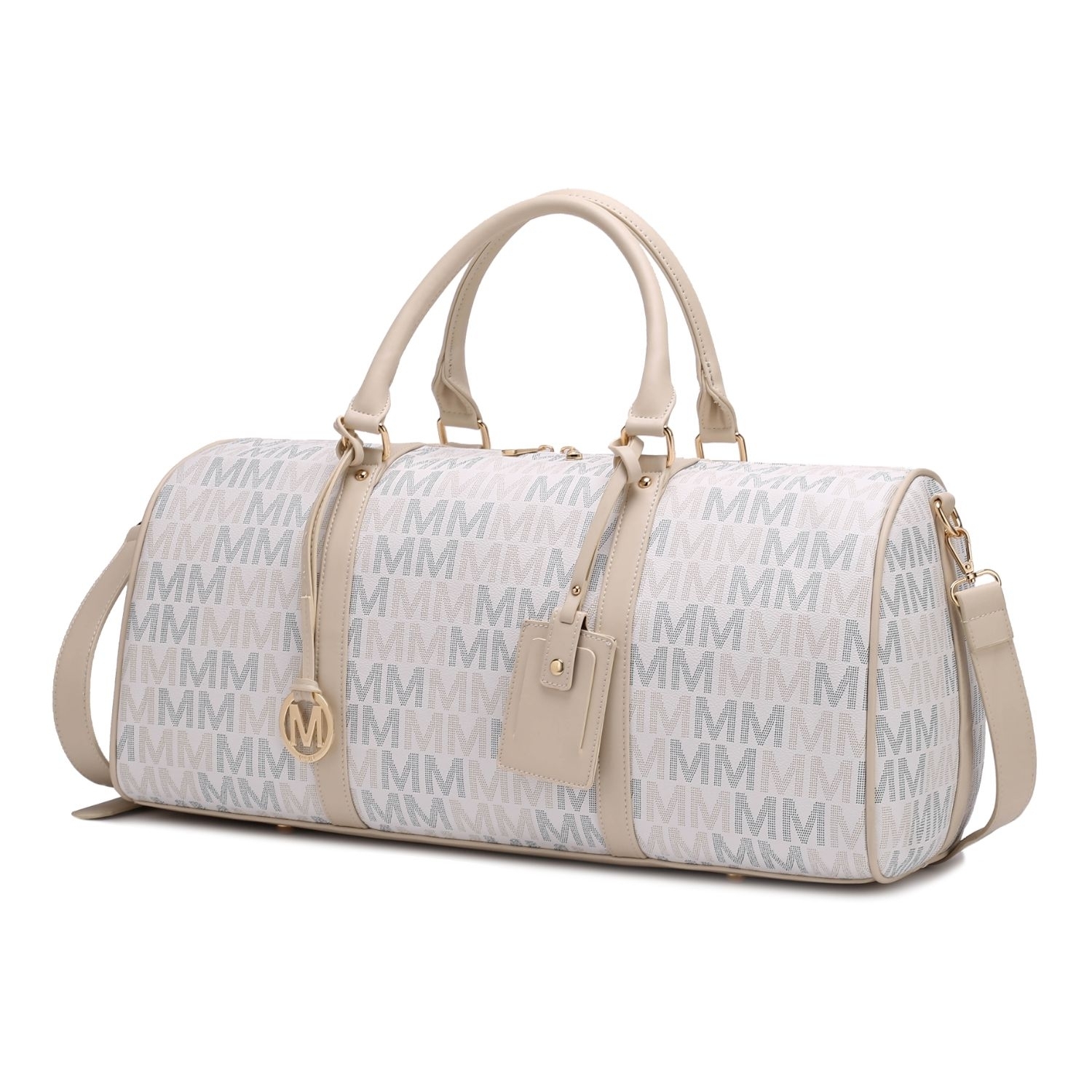 MKF Collection Jovani Duffle Weekender By Mia K. - White