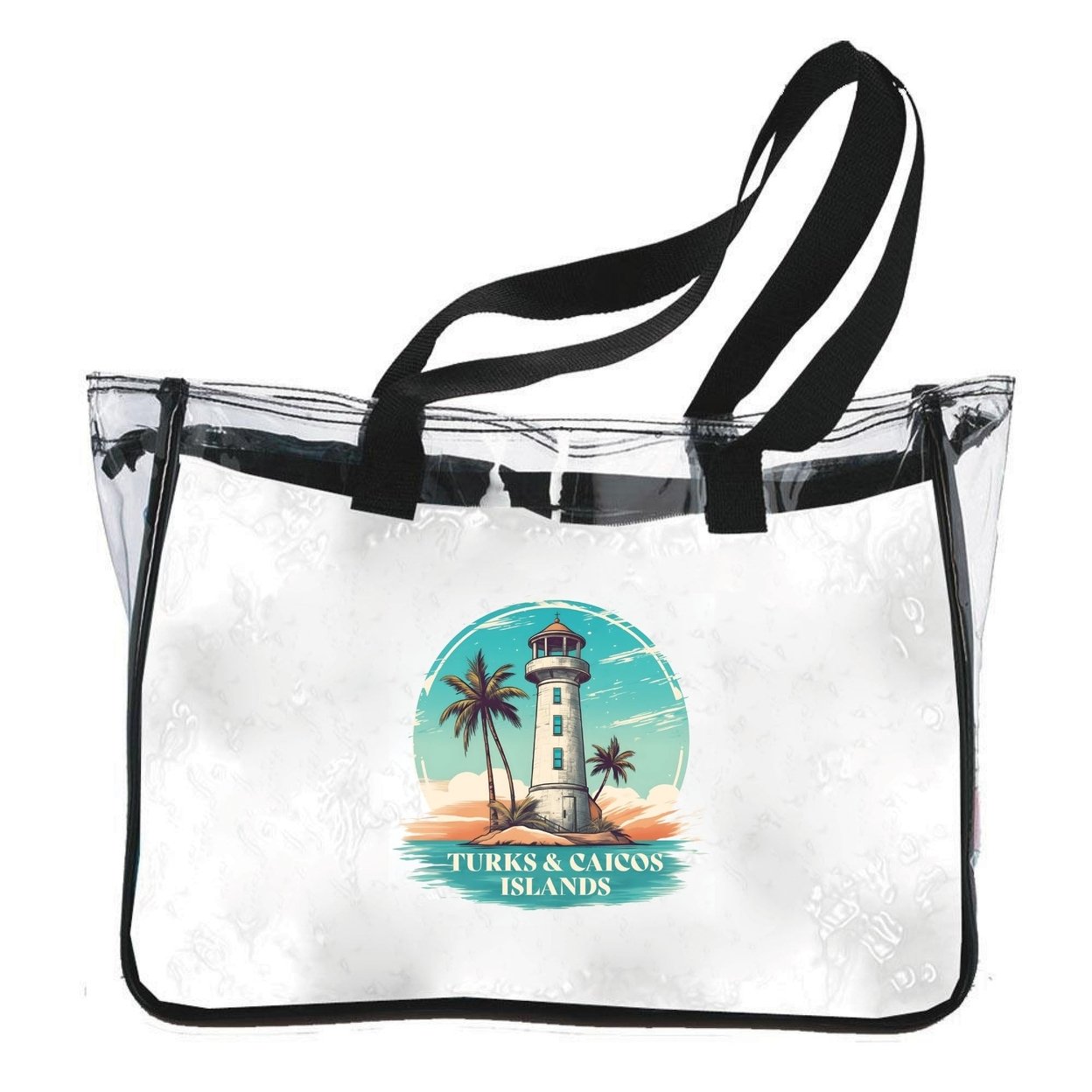 Turks And Caicos Design A Souvenir Clear Tote Bag