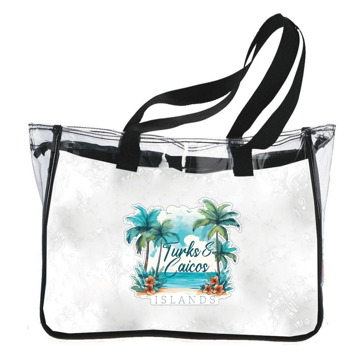 Turks And Caicos Design C Souvenir Clear Tote Bag