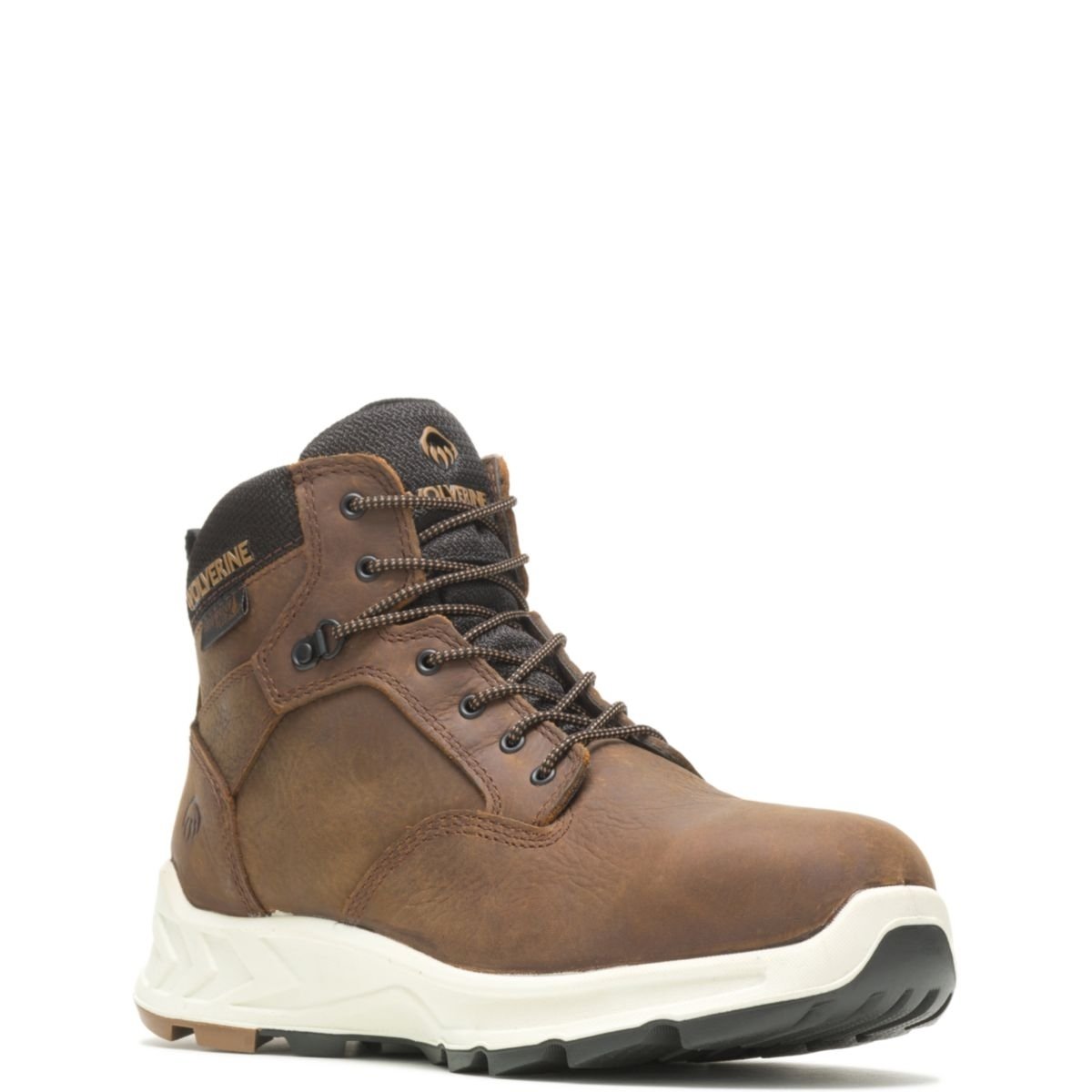 WOLVERINE Men's ShiftPlus Work LX 6 Alloy Toe Work Boot Brown - W201156 BROWN - BROWN, 9.5-M