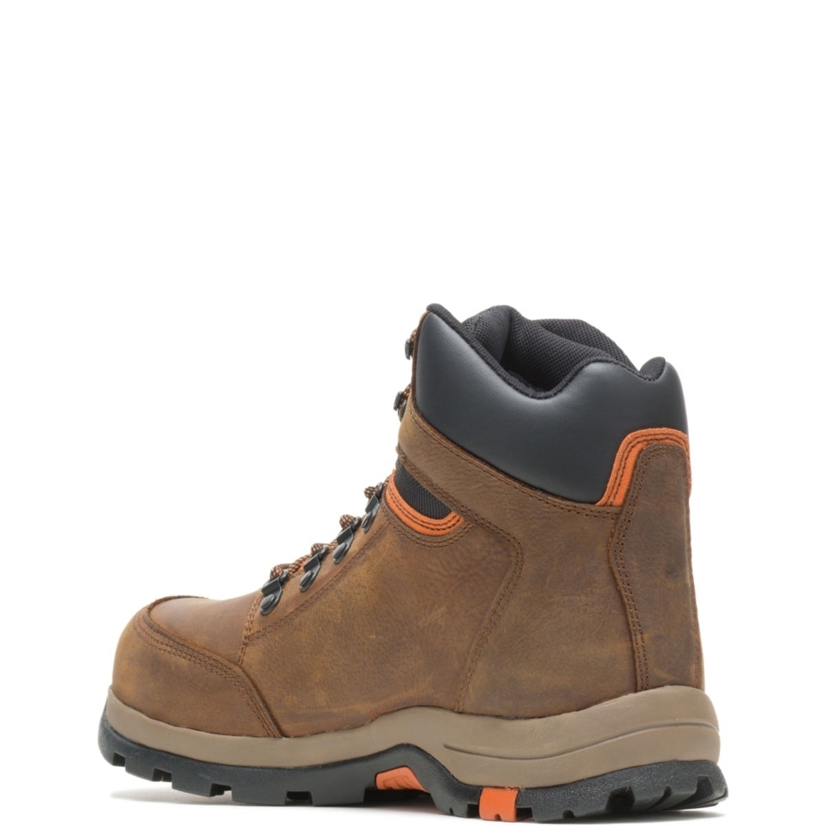 WOLVERINE Men's Grayson Steel Toe Waterproof Work Boot Brown - W211043 BROWN - BROWN, 8
