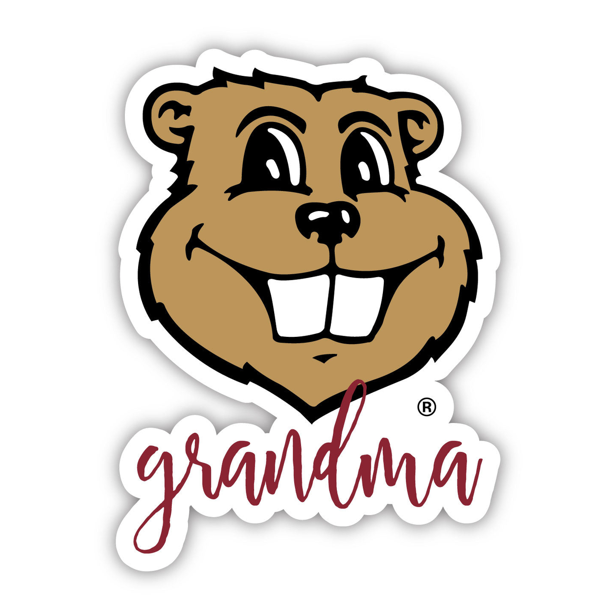 Minnesota Gophers 4 Inch Proud Grandma Magnet