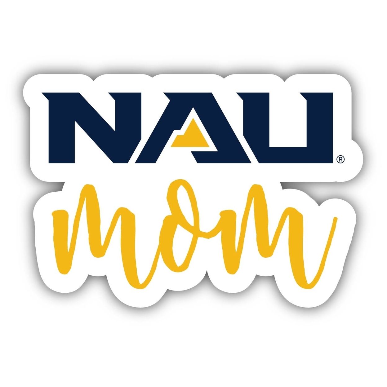 Northern Arizona University Proud Mom 4-Inch Magnet