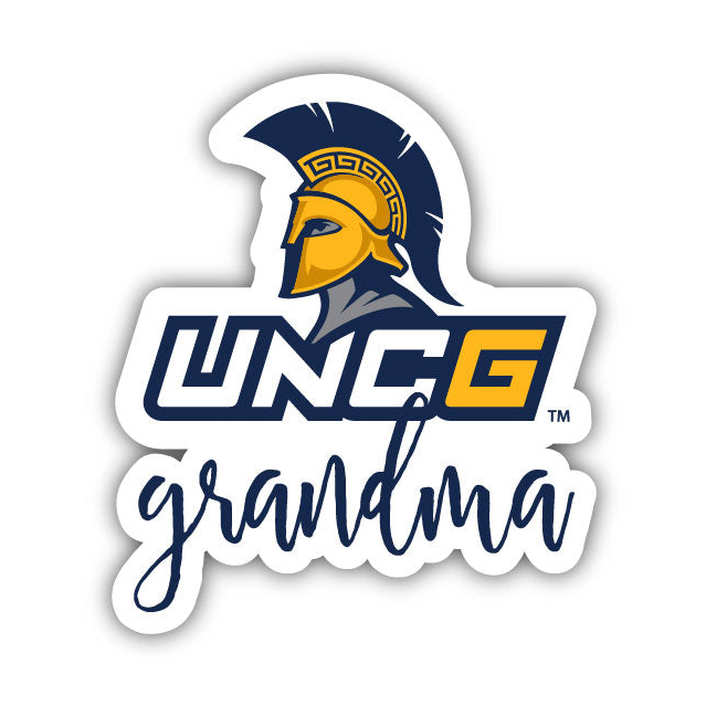 North Carolina Greensboro Spartans 4 Inch Proud Grandma Magnet
