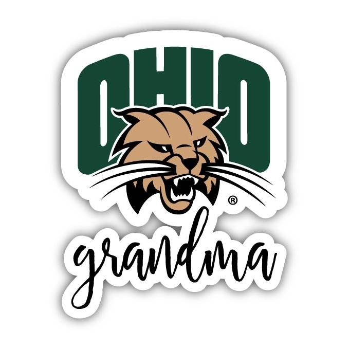 Ohio University 4 Inch Proud Grandma Magnet
