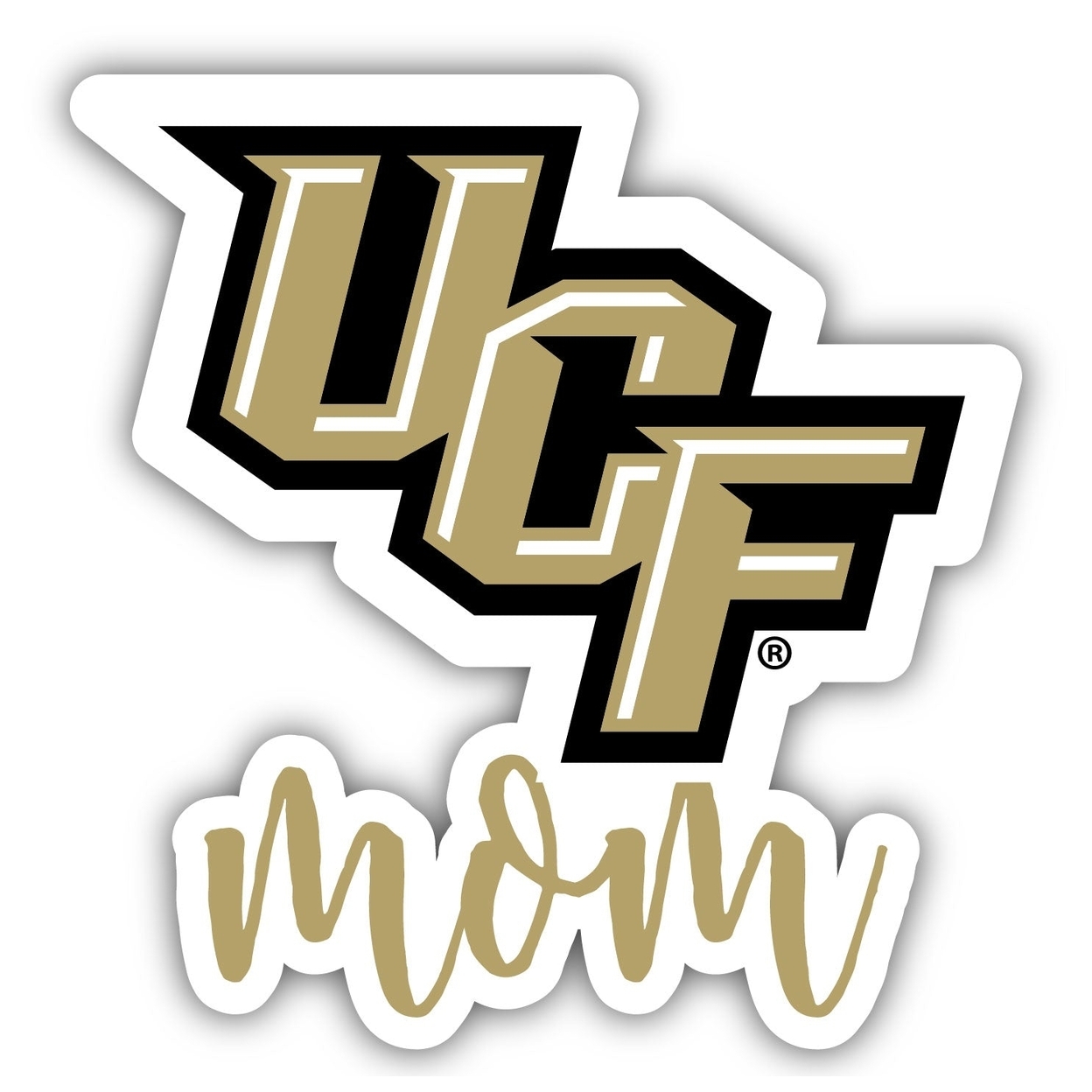 Unviersity Of Central Florida Knights 4 Inch Proud Mom Magnet
