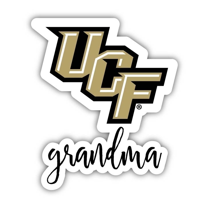 Unviersity Of Central Florida Knights 4 Inch Proud Grandma Magnet