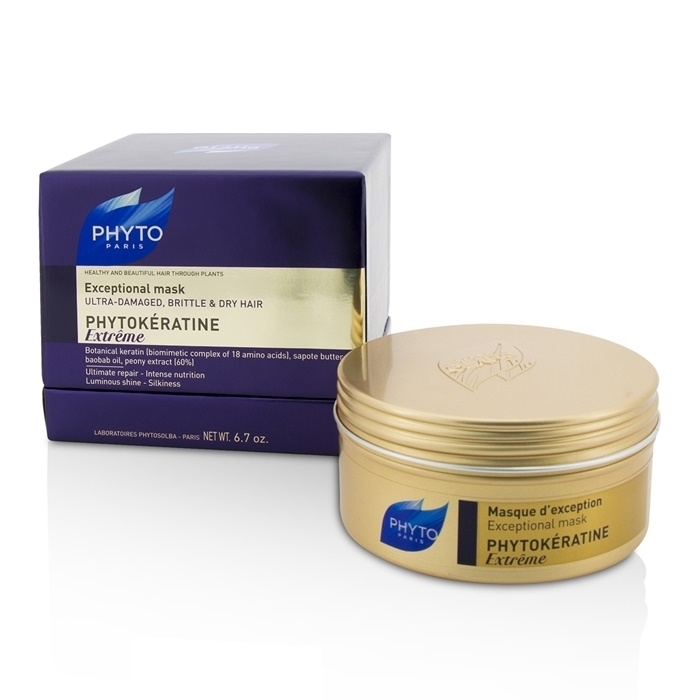 Phyto Phytokeratine Extreme Exceptional Mask (Ultra-Damaged Brittle & Dry Hair) 200ml/6.7oz