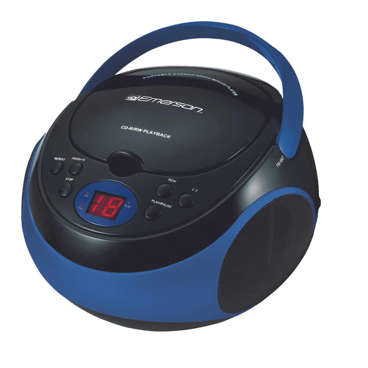 Emerson Portable CD Player / Radio - Blue