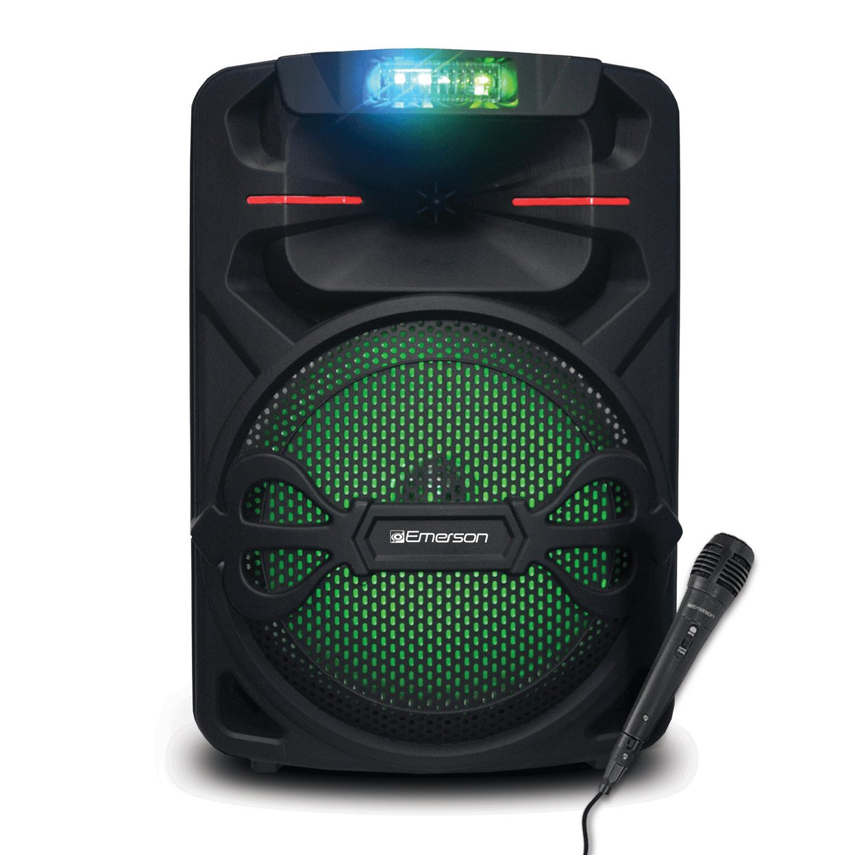 Emerson Portable 12 Bluetooth Party Speaker With Disco Lights