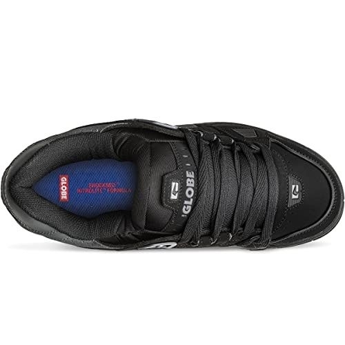 Globe Men's Low-Top Sneakers Black/Phantom Split - Black/Phantom Split, 10