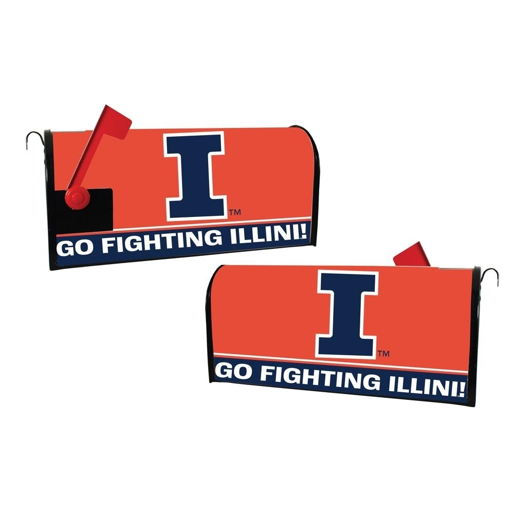 Illinois Fighting Illini Mailbox Cover