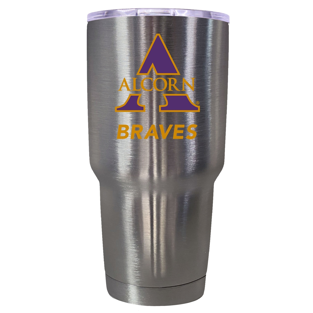 Alcorn State Braves 24 Oz Insulated Stainless Steel Tumbler