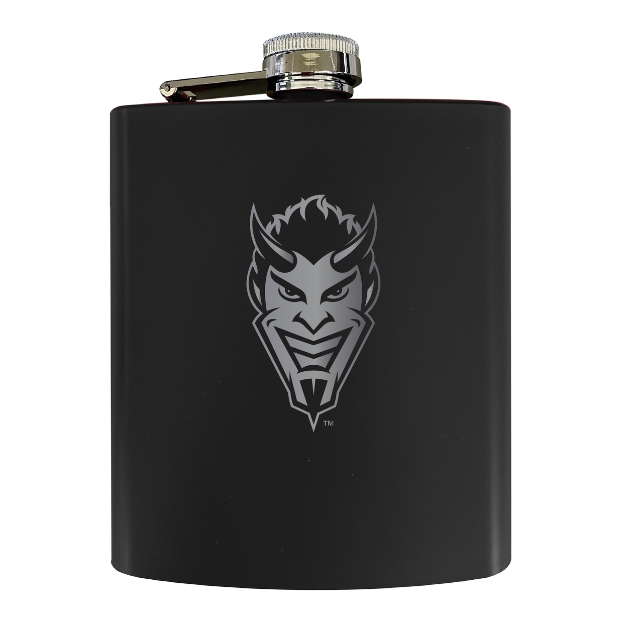 Northwestern State Demons Stainless Steel Etched Flask - Choose Your Color