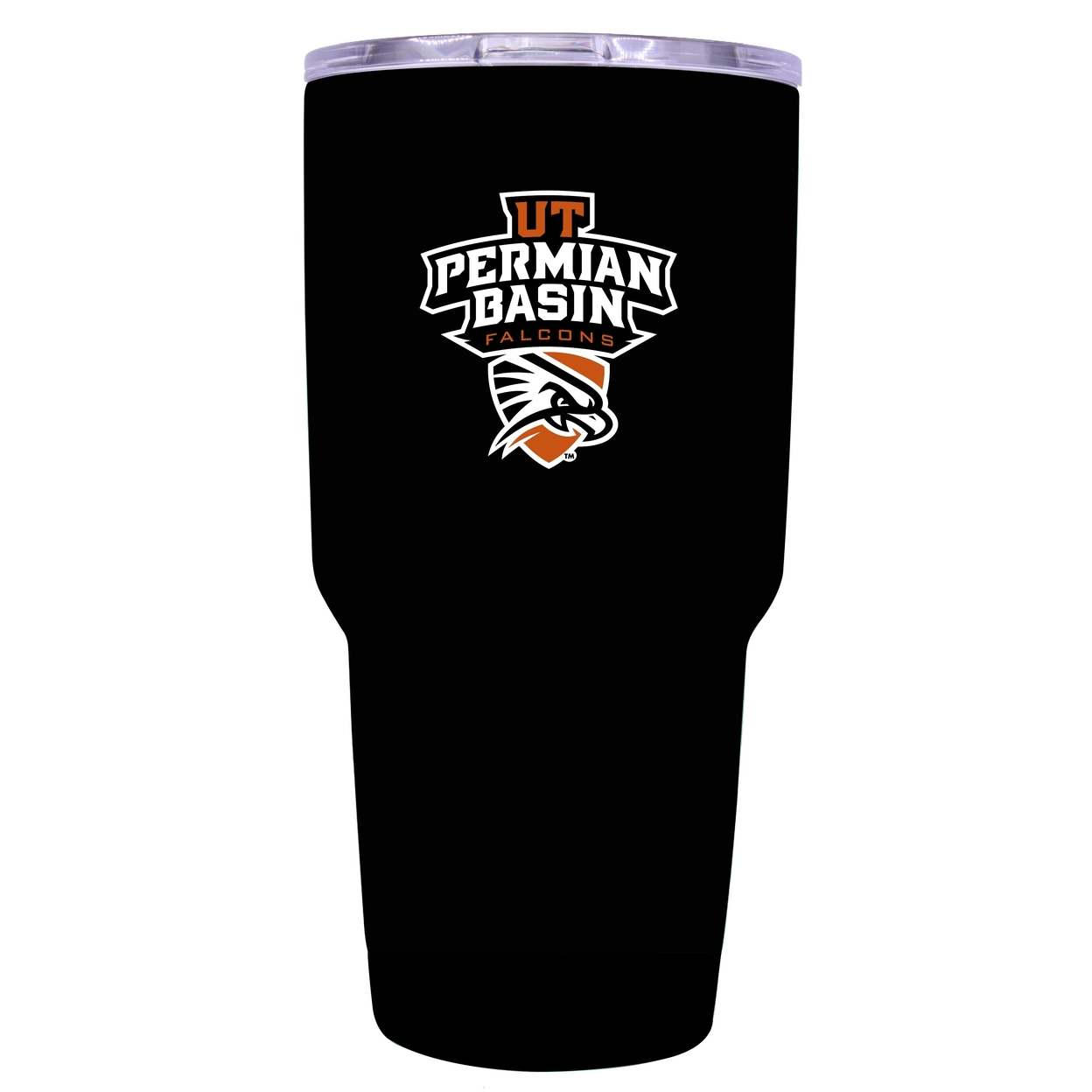 University Of Texas Of The Permian Basin 24 Oz Choose Your Color Insulated Stainless Steel Tumbler - Black