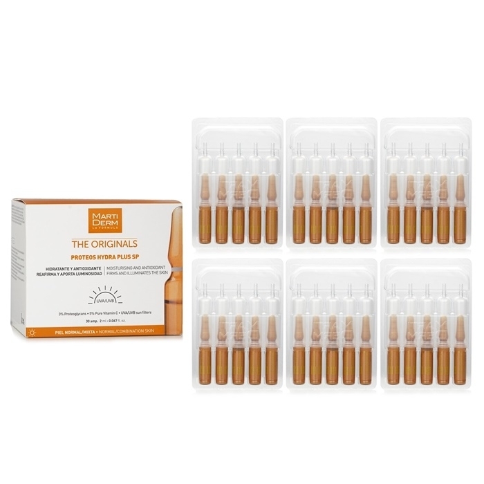 Martiderm Proteos Hydra Plus SP Ampoules (For Normal/ Combination Skin) 30 Ampoulesx2ml