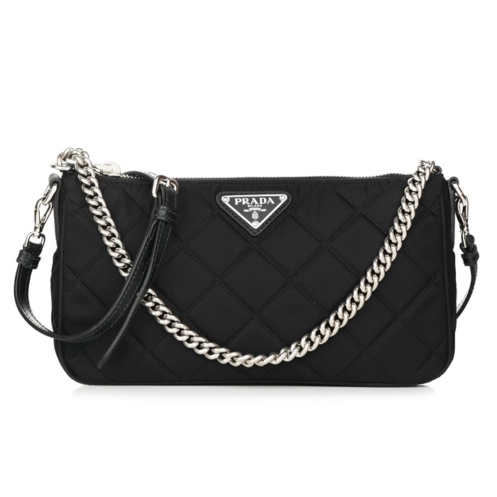 Prada Prada Shoulder Bag / Crossbody Bag 1BH026 Black