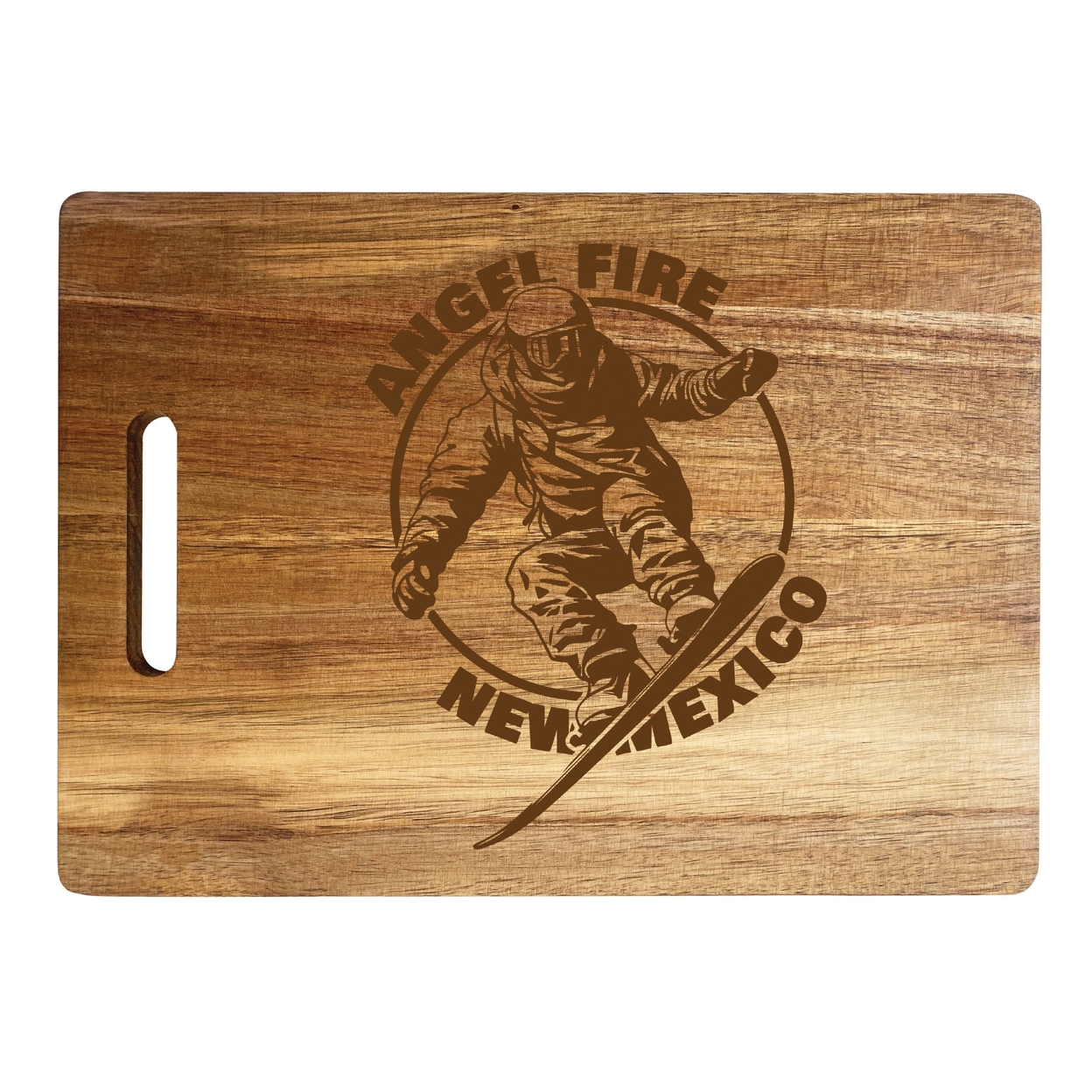 Angel Fire New Mexico Souvenir Wooden Cutting Board 10 X 14