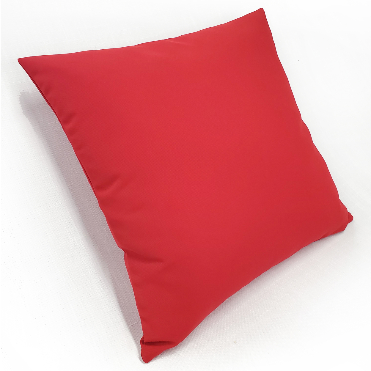 Sunbrella Jockey Red Outdoor Pillow 20x20, With Polyfill Insert