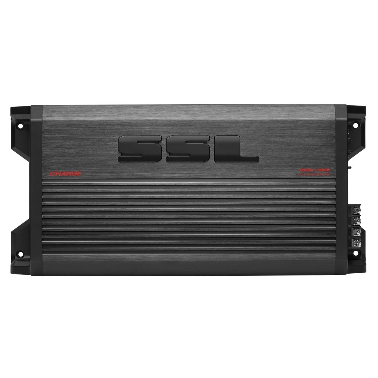 Sound Storm Laboratories CG1604 4 Channel Car Amplifier - 1600 Watts, Full Range, Class A/B, 2/4 Ohm Stable, Mosfet Power Supply, Bridgeable