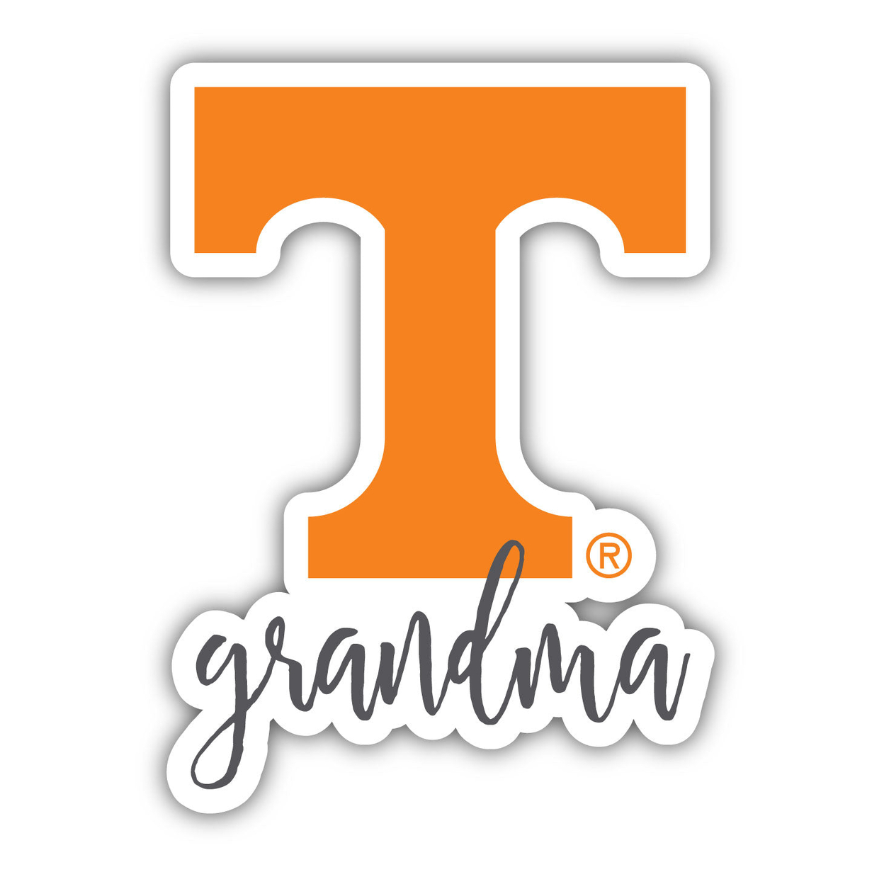 Tennessee Knoxville 4 Inch Proud Grandma Sticker